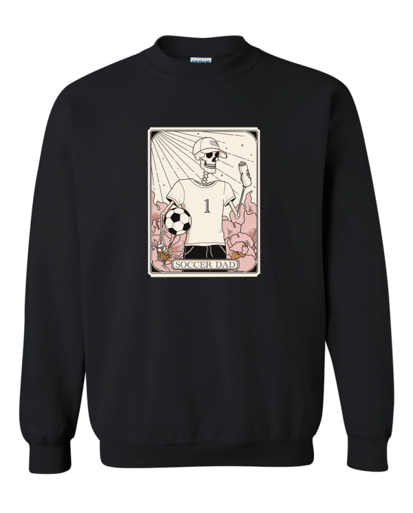 Chandail col rond Gildan SOCCER DAD