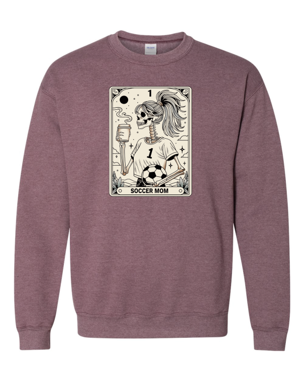Chandail col rond Gildan SOCCER MOM