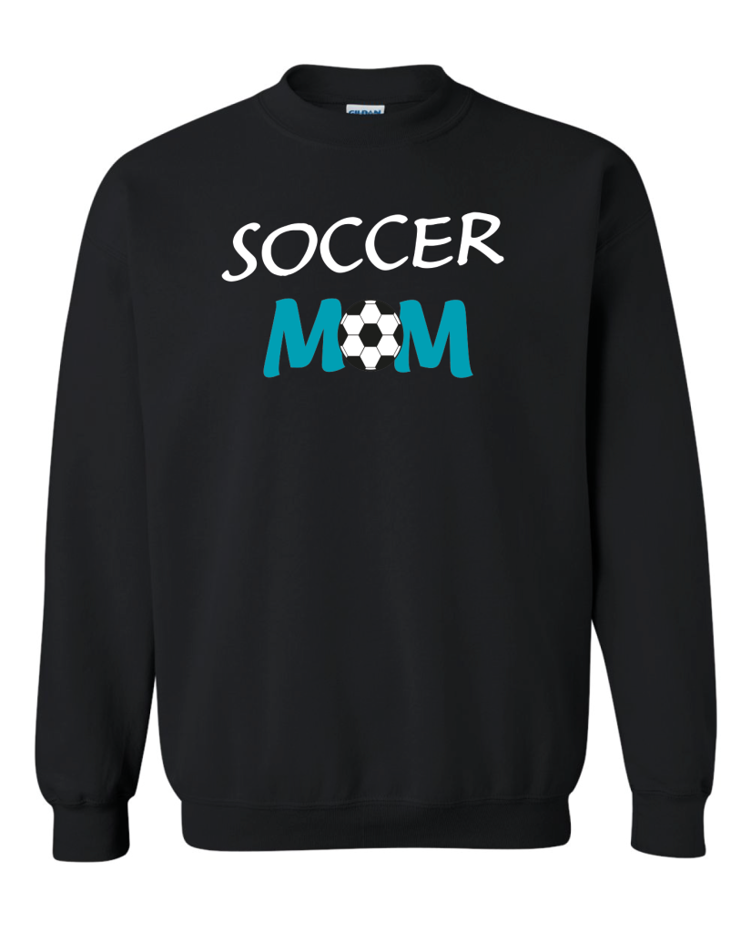 Chandail col rond Gildan SOCCER MOM